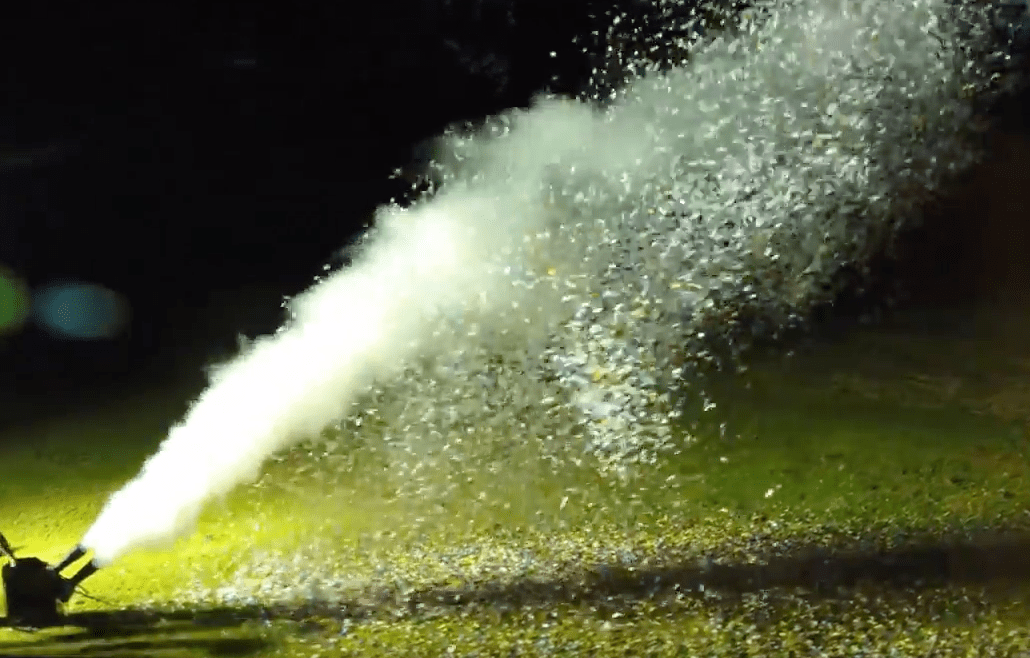 Large Continuous Feed Venturi Confetti Blowers, Continuous Flow